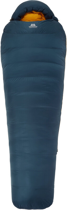 Moutain Equipment Helium 800 Sleeping Bag Regular Men, niebieski Left Zipper 2022 Śpiwory ME-006062-ME-01635-LZ
