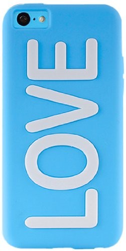 Puro PURO Night glow Love etui do Apple iPhone 5 °C Niebieski IPCCLOVEBLUE