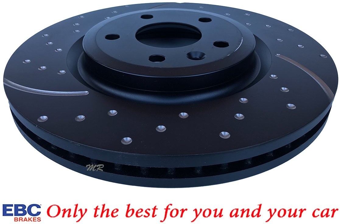 EBC Brakes Przednia NAWIERCANA NACINANA tarcza hamulcowa 325mm EBC seria GD Ford Explorer 2011-2019 GD7559