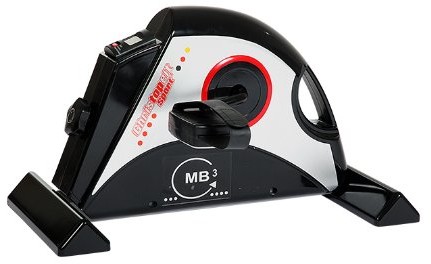 Intenza Christopeit treningowy Mini Bike MB 3, czarny/srebrny, 50 x 42 x 31 cm, 1340 1340