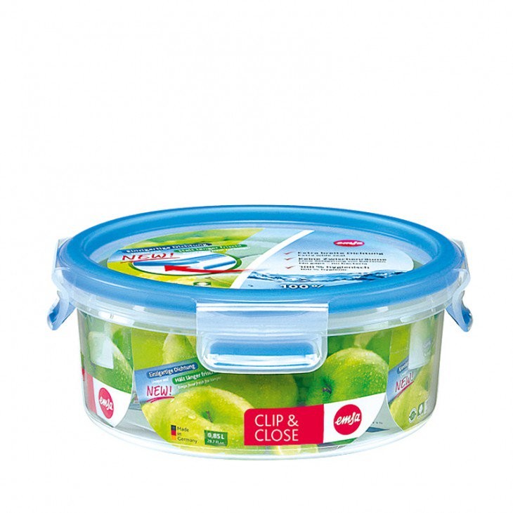 EMSA Pojemnik kuchenny 0,85 L Clip&Close okrągły EM-508552