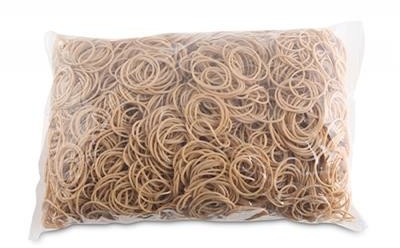 OFFICE PRODUCTS Gumki recepturki OFFICE PRODUCTS, średnica 30mm, 1,5x1,5mm, 60% kauczuku, 1000g, zgrzewka, naturalne 18103019-97