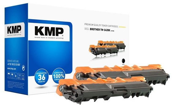 KMP KMP Doublepack B-T57D - Toner laserowy Czarny 1248,0021