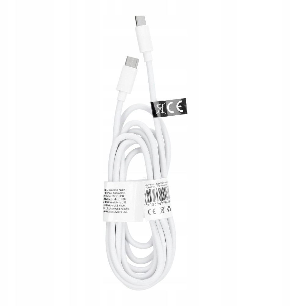 Kabel Typ C Typ C Power Delivery PD60W 3A C293 2m