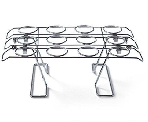 Wilton 12 otworów membrana Rack, srebrny 2105-4820