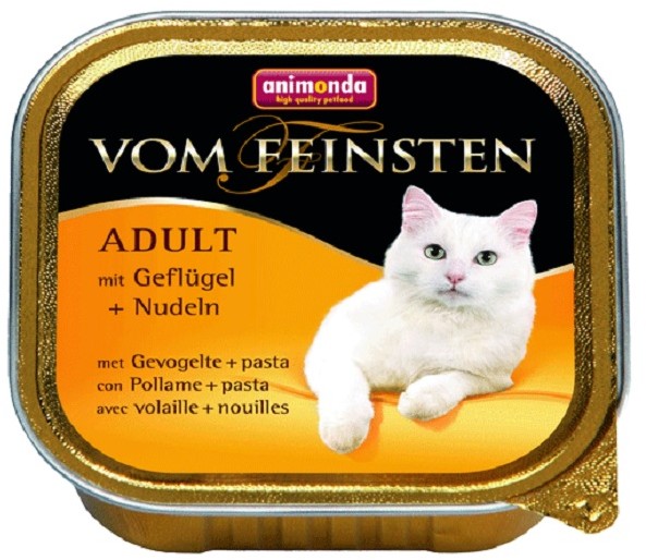 Animonda Vom Feinsten Menue Cat smak drób z makaronem 100g