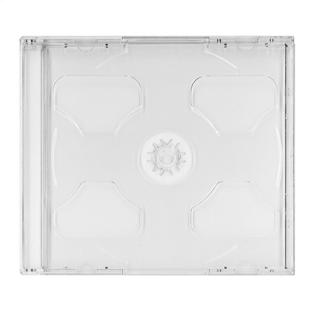 PUDEŁKO JEWEL CASE 2 CD CLEAR 44845 B2PCPL