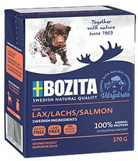 Bozita Dog Tetra Recart z łososiem w galaretce kartonik 370g