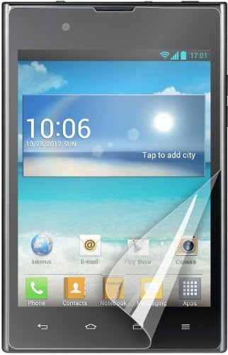 Muvit MUSCP0285 folia ochronna na wyświetlacz (2 sztuki) do LG Optimus Vu P895 3700615064752