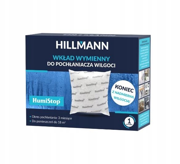 Wkład do pochłaniacza wilgoci Hillmann HumiStop