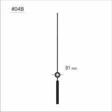 Atrix Wskazówka sekundnika srebrna /S53