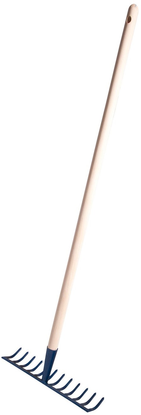 LUX-TOOLS LUX Grabie ogrodowe 12-zębne z trzonkiem 150 cm