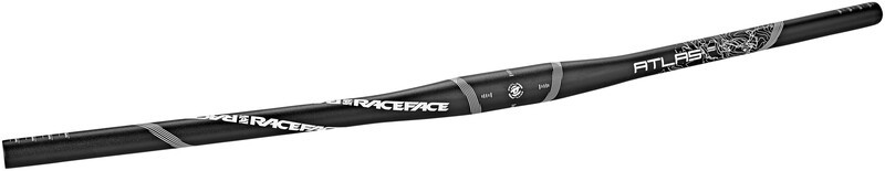 Race Face Race Face Atlas Flat Handlebar 31,8mm, black 785mm 2021 Kierownice MTB 20000008