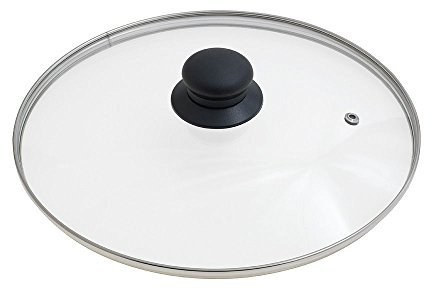ORYX Oryx 5023425  szklana pokrywa zapewnia patelnia, 26 cm, stal nierdzewna krawędzi, przezroczysty 5023425