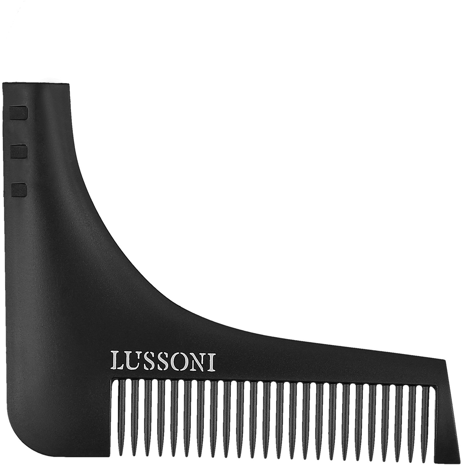 LUSSONI LUSSONI BC 600 Grzebień barberski do stylizacji brody i zarostu 0000065346