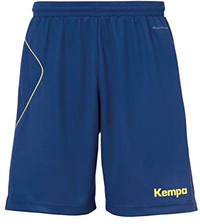 Kempa Kempa krótkie spodenki męskie, ciemnoniebieskie/fluorescencyjne, żółte, 116 200306209