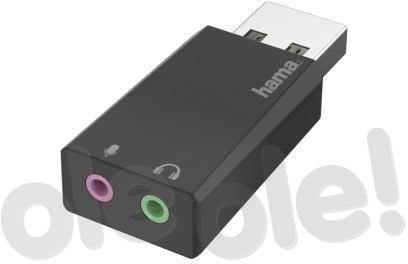 Hama 00200323 karta dźwiękowa USB 200323