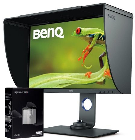 BenQ SW270C + X-Rite (9H.LHTLB.QBE_XR)