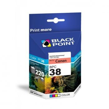 BlackPoint BPC38 zamiennik Canon CL-38 trójkolorowy BPC38