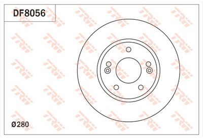 TRW KFZ Ausruestung GmbH) KFZ Ausruestung GmbH) DF8056 DF8056