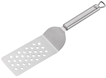 Küchenprofi 1210132800 łopatka kuchenna Parma, ze stali nierdzewnej, srebrny, 3,8 x 6,4 x 27,9 cm 1210132800