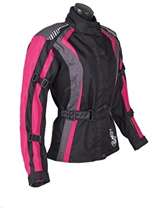 ROLEFF RACEWEAR roleff racewear damskie ochraniacze tekstylne motocykl kurtka z, dobra wentylacja, krój dopasowany w talii 9044 9046