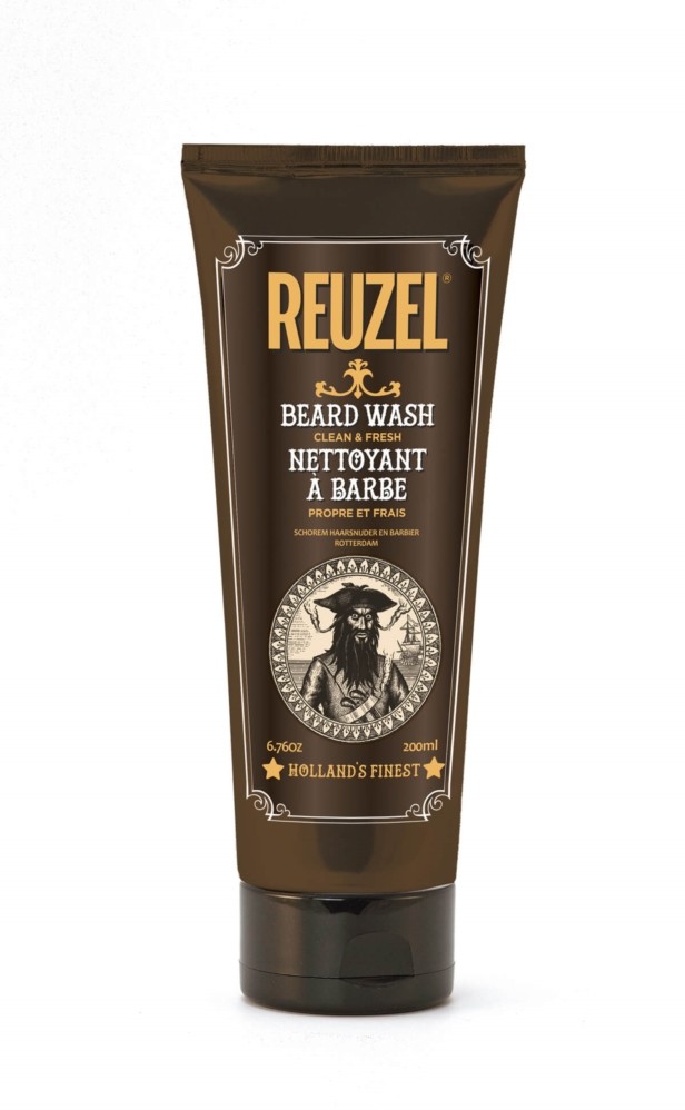 Reuzel Reuzel Beard Clean&Fresh Beard Wash szampon do brody w tubie 200 ml REUZEL BEARD WASH 200