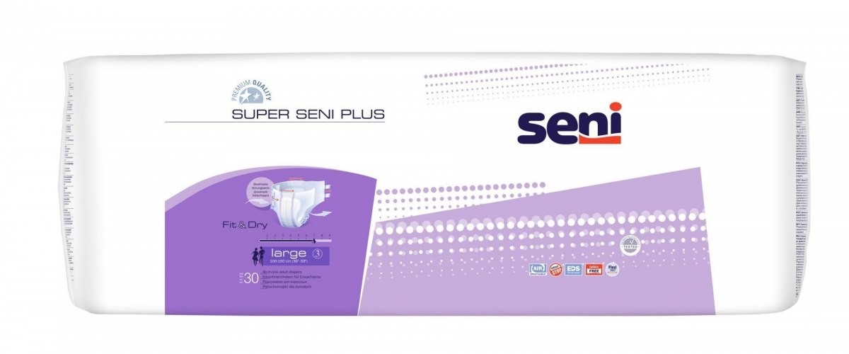 Seni Super Plus, rozmiar M, 30 sztuk SE-094-ME30-A02