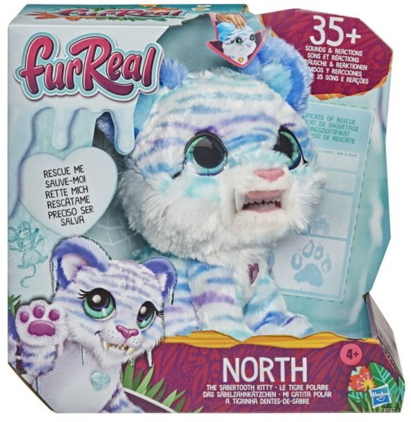 Hasbro Maskotka interaktywna North the Sabertooth Kitty furReal