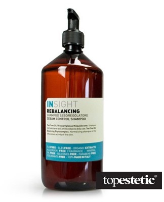 InSight InSight Rebalancing Sebum Control Shampoo Szampon do przetłuszczającej się skóry głowy i włosów 900 ml