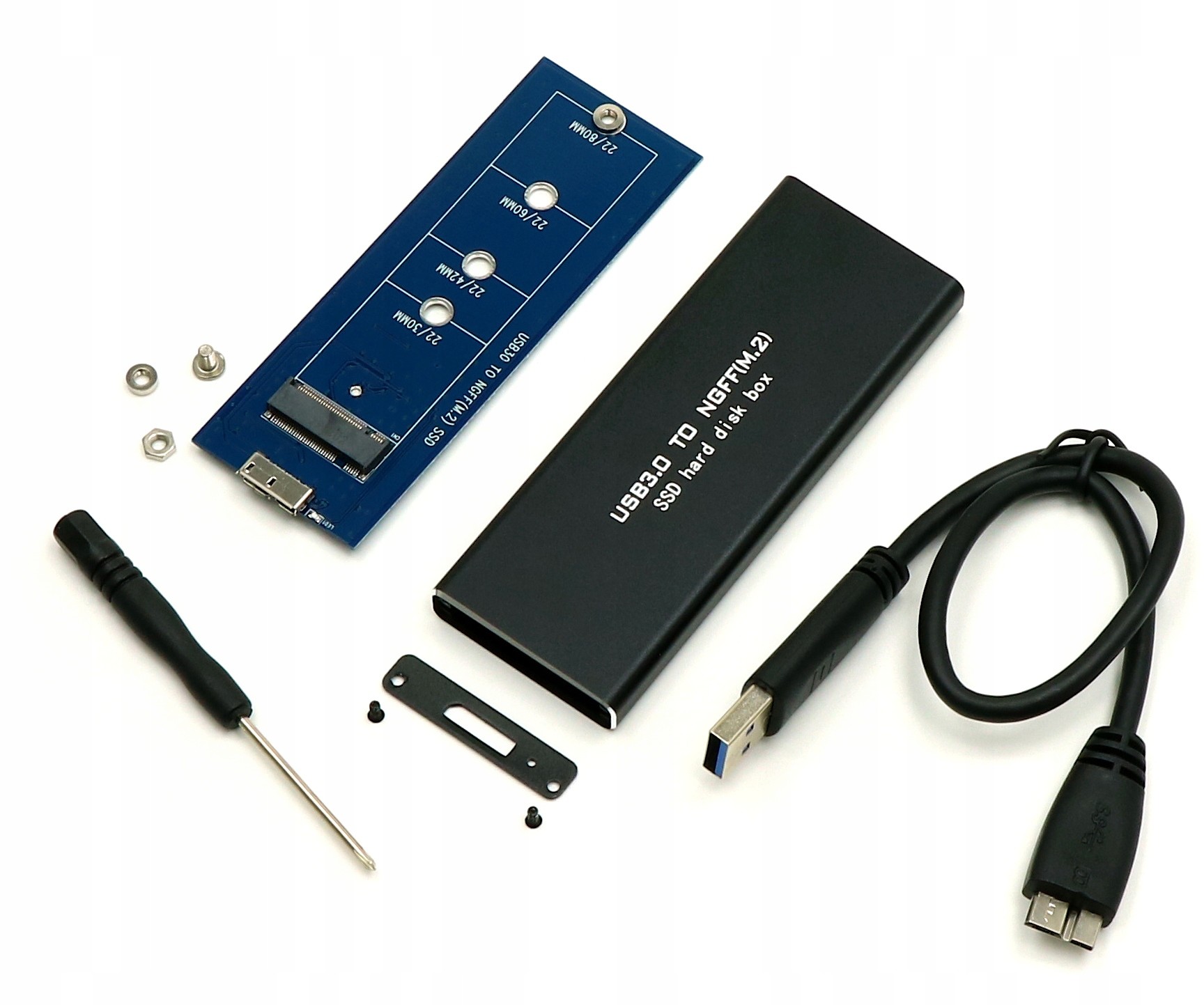 Adapter M.2 Ngff Usb 3.0 Obudowa Dysku Ssd