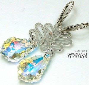 Swarovski Arande piękne kolczyki SANT BAROQUE KOLORY 1402497190