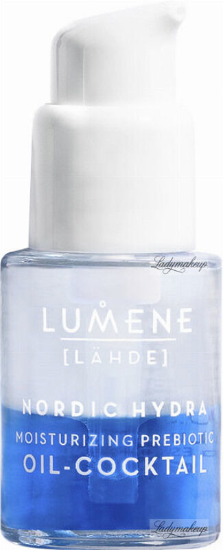 Lumene LUMENE - LAHDE - NORDIC HYDRA - MOISTURIZING PREBIOTIC OIL COCTAIL - Nawilżający koktajl prebiotyczny - 15 ml