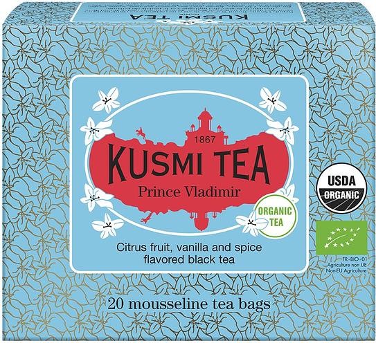 Kusmi Herbata czarna Prince Vladimir w torebkach muślinowych 20 szt. 21716A1120