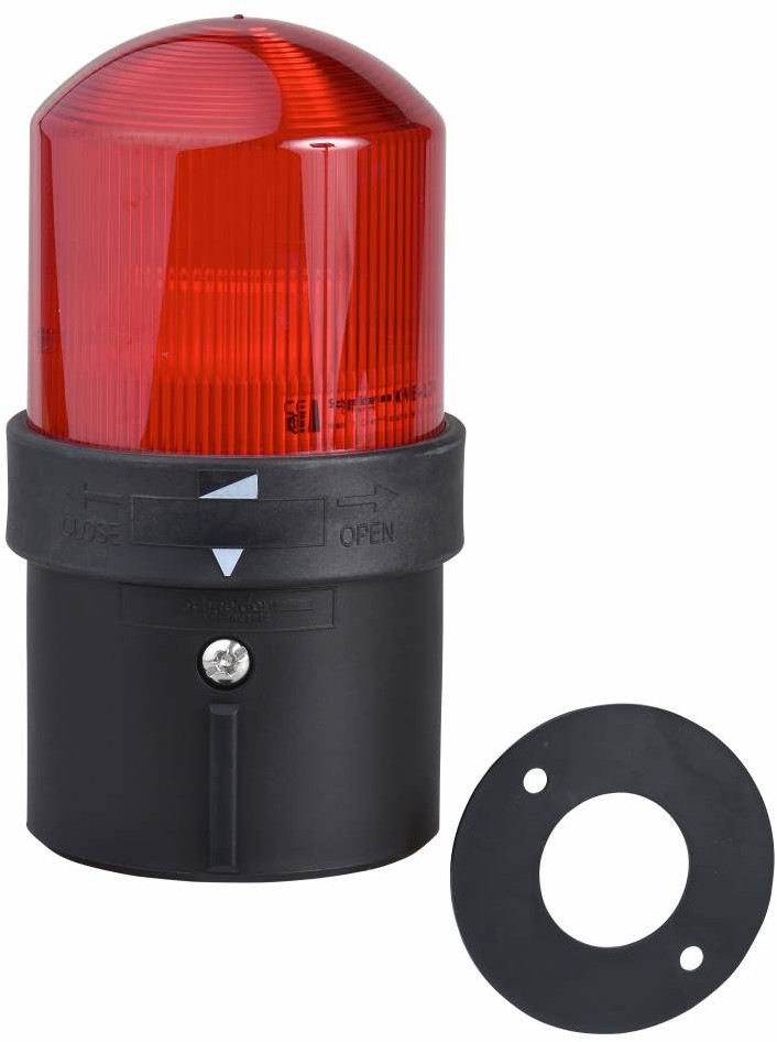 SCHNEIDER Sygnalizator-świetlny-O70-czerwony-światło-ciągłe-LED-24V-AC-DC XVBL0B4