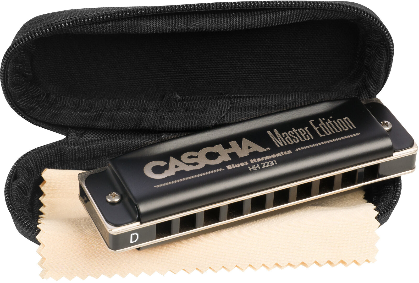Cascha Cascha Master Edition Blues Harmonica in D