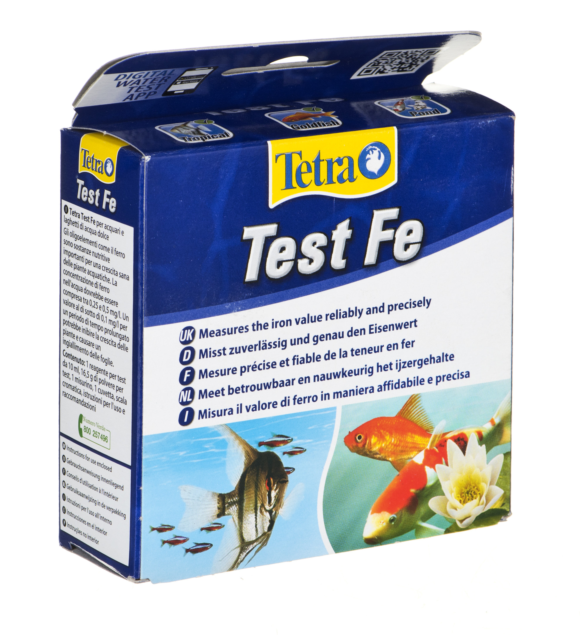 Tetra Zestaw Do pomiaru zawartości żelaza Test Fe 10 ml