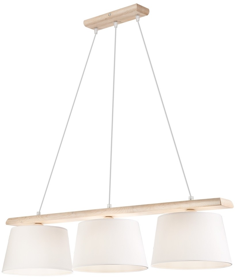 Lamkur Żyrandol na lince AIDA 3xE27/60W/230V