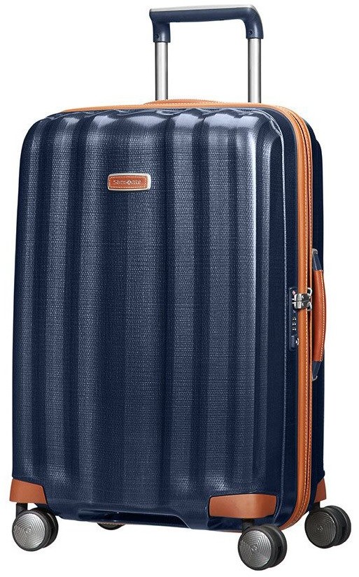 Samsonite Walizka średnia Lite-Cube DLX - midnight blue 61243-1549
