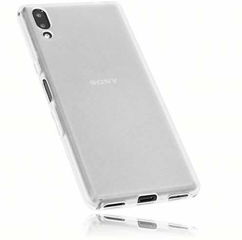 mumbi etui ochronne kompatybilne z Sony Xperia L3 etui, etui na telefon komórkowy, idealnie dopasowane, przezroczyste białe