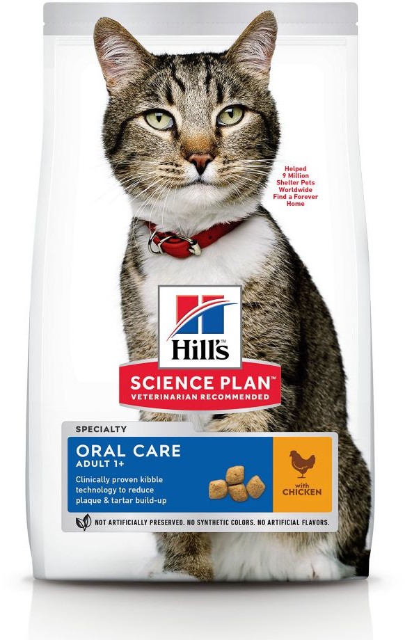 Hills SP Feline Adult Oral Care Chicken 1,5 kg