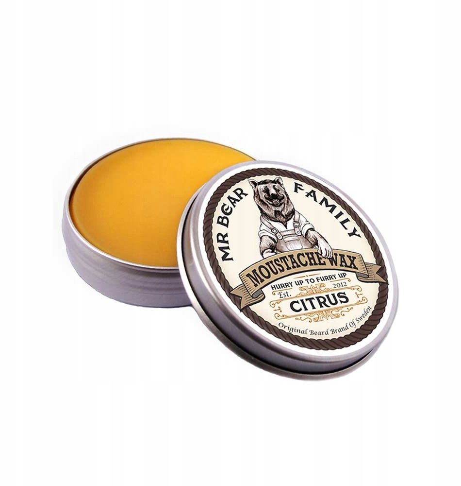 Mr Bear Family Wosk do wąsów Citrus 30ml