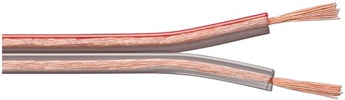 Wentronic LSK 2 X 2.5lautsprecherkabel 100 m szpula (przekrój 2 X 2,5 MM) przezroczysty 15020-GB