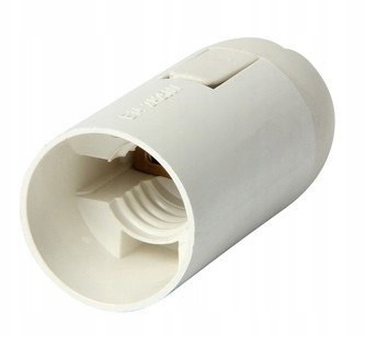 Oprawka Plastikowa E14 Biała