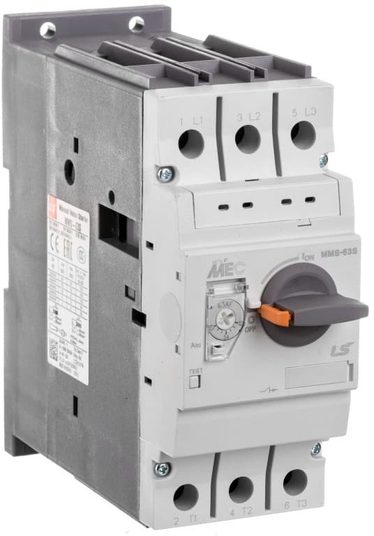 ANIRO LSIS Wyłącznik silnikowy 45-63A MMS-63S 63A MMS-63S 63A
