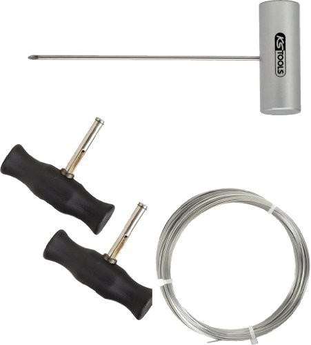 KS Tools Drut 140.2250 deska do krojenia komplet z schneided raht, 4-częściowy