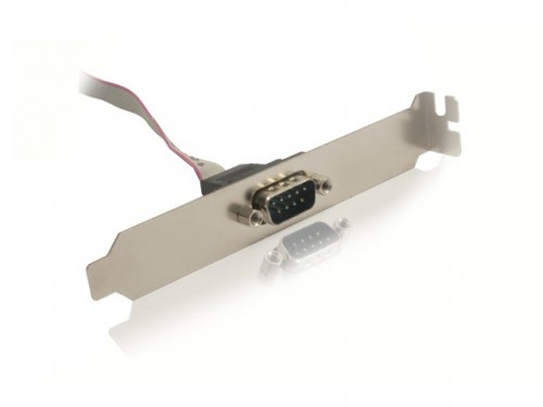Impakt GNIAZDO COM 9PIN (DB9M) PIN 1:1 NA ŚLEDZIU GEMBIRD