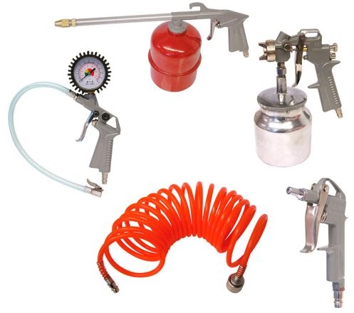 Carpoint 0684865 zestaw do sprężonego powietrza, 5 sztuki CPT0684865