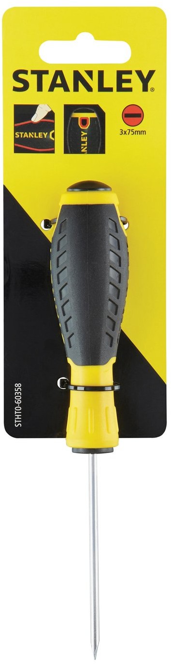 Stanley Wkrętak Essential płaski równoległy, 3 mm x 75 mm E