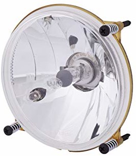 HELLA 1A3 996 162-021 FF/Halogen-Reflektor - M133-12V - okrągły - Liczba referencyjna: 12.5 - Zabudowa - Szyba rozpraszająca gładka - z lewej/z prawej 1A3 996 162-021